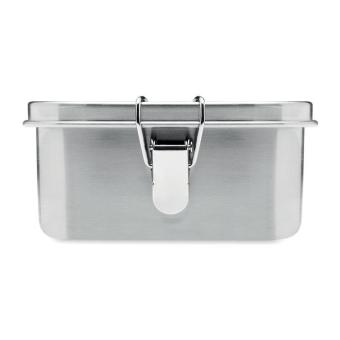 SAO Stainless steel lunch box Flat silver