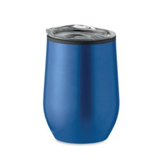 CHIN CHAN Doppelwandiger Trinkbecher 350 ml Blau