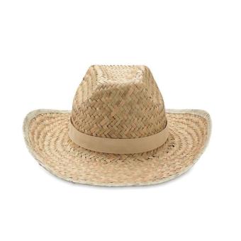 TEXAS Natural straw cowboy hat Fawn