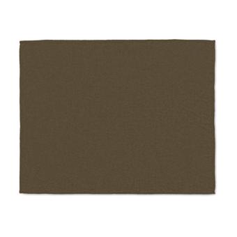 LOGAN RPET fleece blanket 280 gr/m² Brown