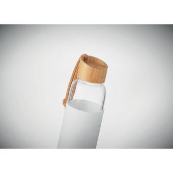 CHAI Trinkflasche Glas 500 ml Weiß