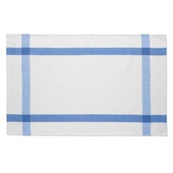 Recycled fabric kitchen towel Aztec blue