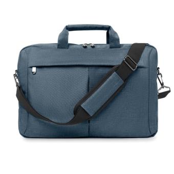 STOCKHOLM Laptopbag in 360D polyester Aztec blue