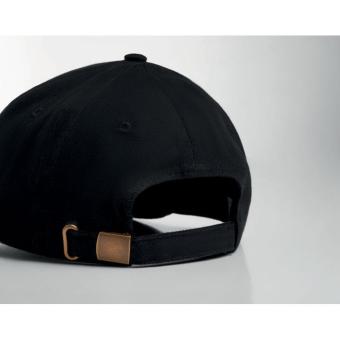 TEKAPO Baseball Kappe 6 Panels Weiß/schwarz