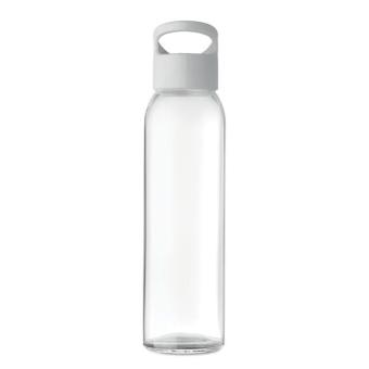 PRAGA Glass bottle 470ml White