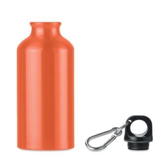 MID MOSS Aluminium Trinkflasche 400ml Orange