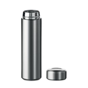 PATAGO Double wall 425 ml flask Flat silver