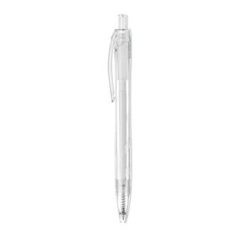 RPET PEN Druckkugelschreiber RPET Transparent