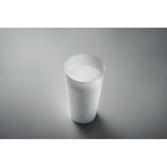 FESTA LARGE Reusable event cup 500ml White