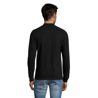 PERFECT LSL MEN PERFECT MEN LSL POLO 180g, schwarz Schwarz | L