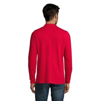 PERFECT LSL MEN POLO 180, red Red | L