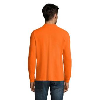 PERFECT LSL MEN POLO 180, orange Orange | L