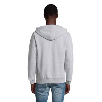 SPIKE MEN ZIP HOODIE SWEAT, Grey melange Grey melange | L