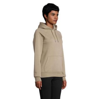 STELLAR Unisex Hooded Sweat, khaki Khaki | XS