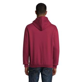 CONDOR Unisex Hooded Sweat, burgundy Burgundy | XS