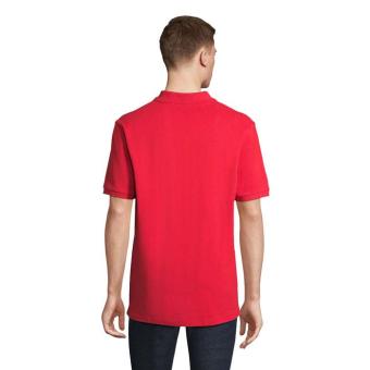 PEGASE Polo Organic 210g, red Red | XS