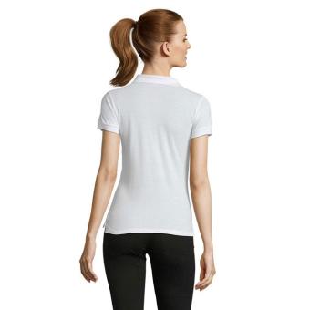 PASSION DAMEN POLO 170g, weiß Weiß | L