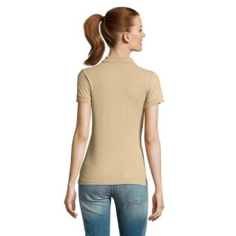 PASSION DAMEN POLO 170g, Sand Sand | L