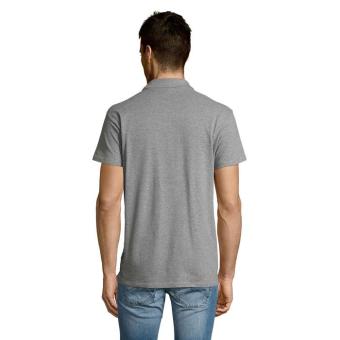 SUMMER II MEN Polo 170g, Grey melange Grey melange | XS