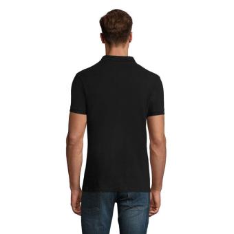 PERFECT MEN Polo 180g, schwarz Schwarz | XS