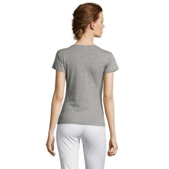 MISS WOMEN T-SHIRT 150g, gray Gray | L