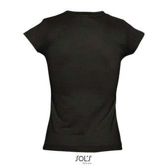 MOON WOMEN T-SHIRT 150g, black Black | L