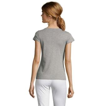 MOON WOMEN T-SHIRT 150g, gray Gray | L