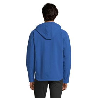 REPLAY MEN HOODED SOFTSHELL, bright royal Bright royal | XS