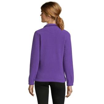 NORTH WOMEN ZIPPED FLEECE, darkviolet Darkviolet | L