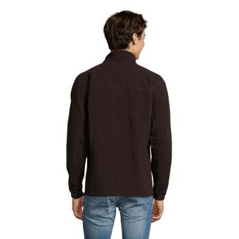 NORTH Zipped Fleece Jacket, dark chocolate Dark chocolate | XS