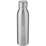 Harper 700 ml Sportflasche aus Edelstahl mit Metallschlaufe Silber