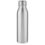 Harper 700 ml RCS certified stainless steel water bottle with metal loop Silver