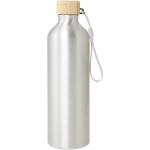 Malpeza 770 ml RCS-zertifizierte Wasserflasche aus recyceltem Aluminium Silber