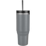 Melbourne 1200 ml RCS certified insulated tumbler with straw Convoy grey