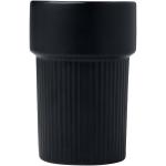 Fika 340 ml tumbler with bamboo sleeve Black