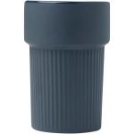 Fika 340 ml tumbler with bamboo sleeve Blue