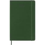 Moleskine hard cover 12 month L daily planner Olive