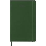 Moleskine hard cover 12 month weekly L planner Olive