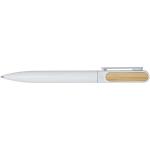 Blanca recycled aluminium ballpoint pen White