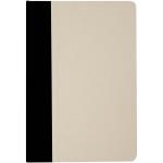 Liliana A5 sugar cane plastic hard cover notebook Black