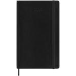 Moleskine soft cover 12 month L daily planner Black