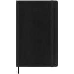 Moleskine soft cover 12 month weekly L planner Black