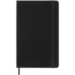 Moleskine Hardcover 12 Monate Wochenkalender L horizontal Schwarz