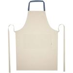 Nia 200 g/m² recycled cotton apron Skyblue