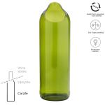 Originalhome 750 ml Wasserkaraffe Grün