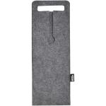 Felta 75 cl GRS recycled felt wine bag Gray