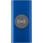 Juice 8000 mAh Typ-C kabellose Powerbank aus recyceltem Aluminium Royalblau