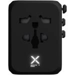 SCX.design T16 universal travel adapter Black