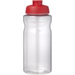 H2O Active® Big Base 1 litre flip lid sport bottle Red