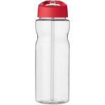 H2O Active® Base Tritan™ 650 ml Sportflasche mit Ausgussdeckel Transparent rot